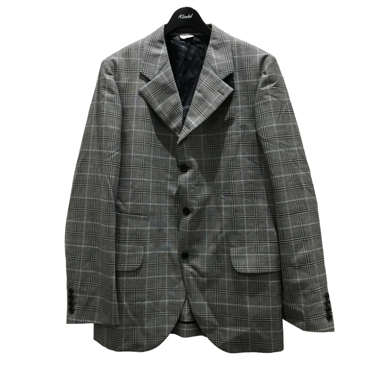 COMME des GARCONS HOMME DEUX(コムデギャルソンオムドゥ) 24SSチェックテーラードジャケットDM-J046  DM-J046 グレー サイズ L｜【公式】カインドオルオンライン ブランド古着・中古通販【kindal】