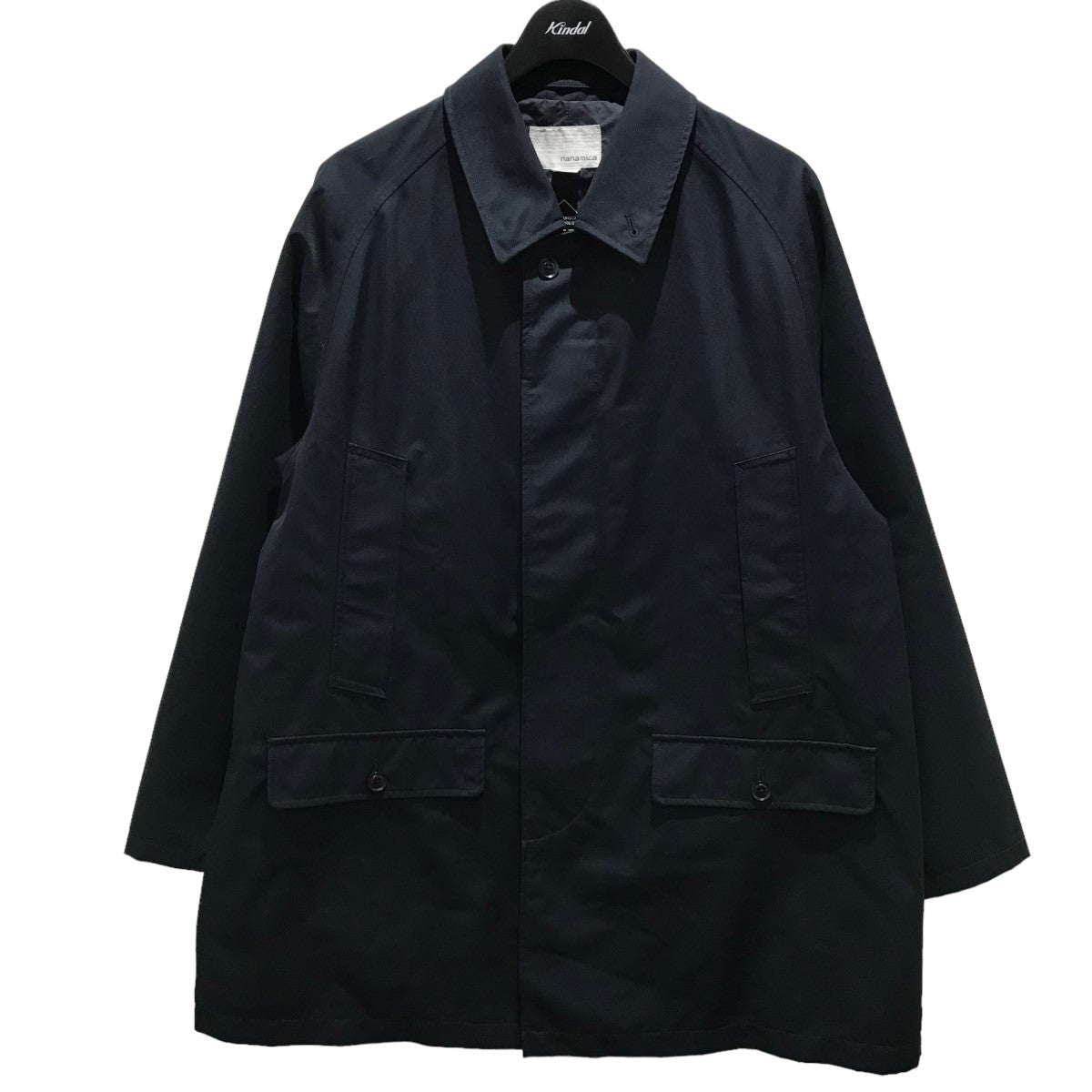 nanamica(ナナミカ) ゴアテックスショートステンカラーコートSUBS118 ｢GORE-TEX Short Soutien Collar  Coat｣ SUBS118 ｢GORE-TEX Short Soutien Collar Coat｣ ネイビー サイズ  M｜【公式】カインドオルオンライン ブランド古着・中古通販【kindal】