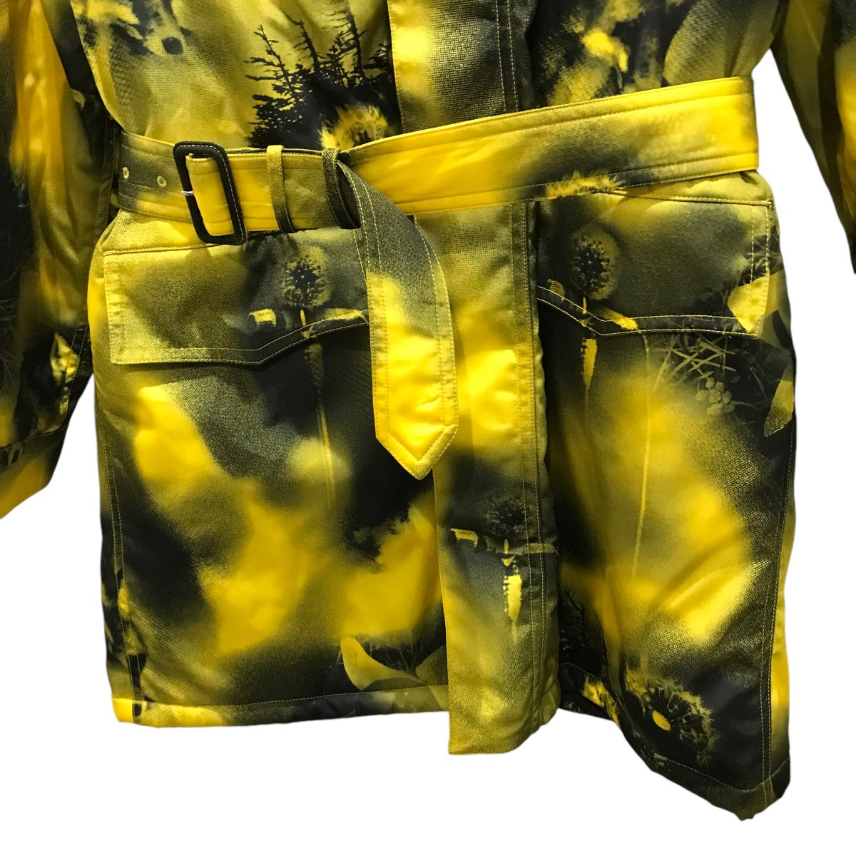 「Re-Nylon グラフィックコート」ベルテッドコートSGC091