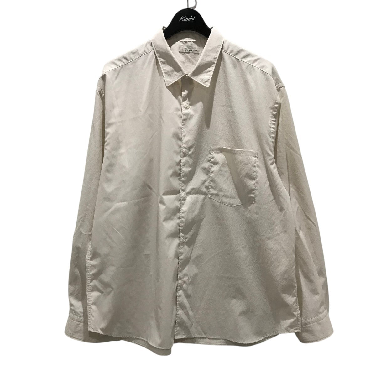 UNITED ARROWS 4シーズン ポプリン レギュラーカラーシャツ1111-149-3771 古着・中古-1枚目のアイテム画像