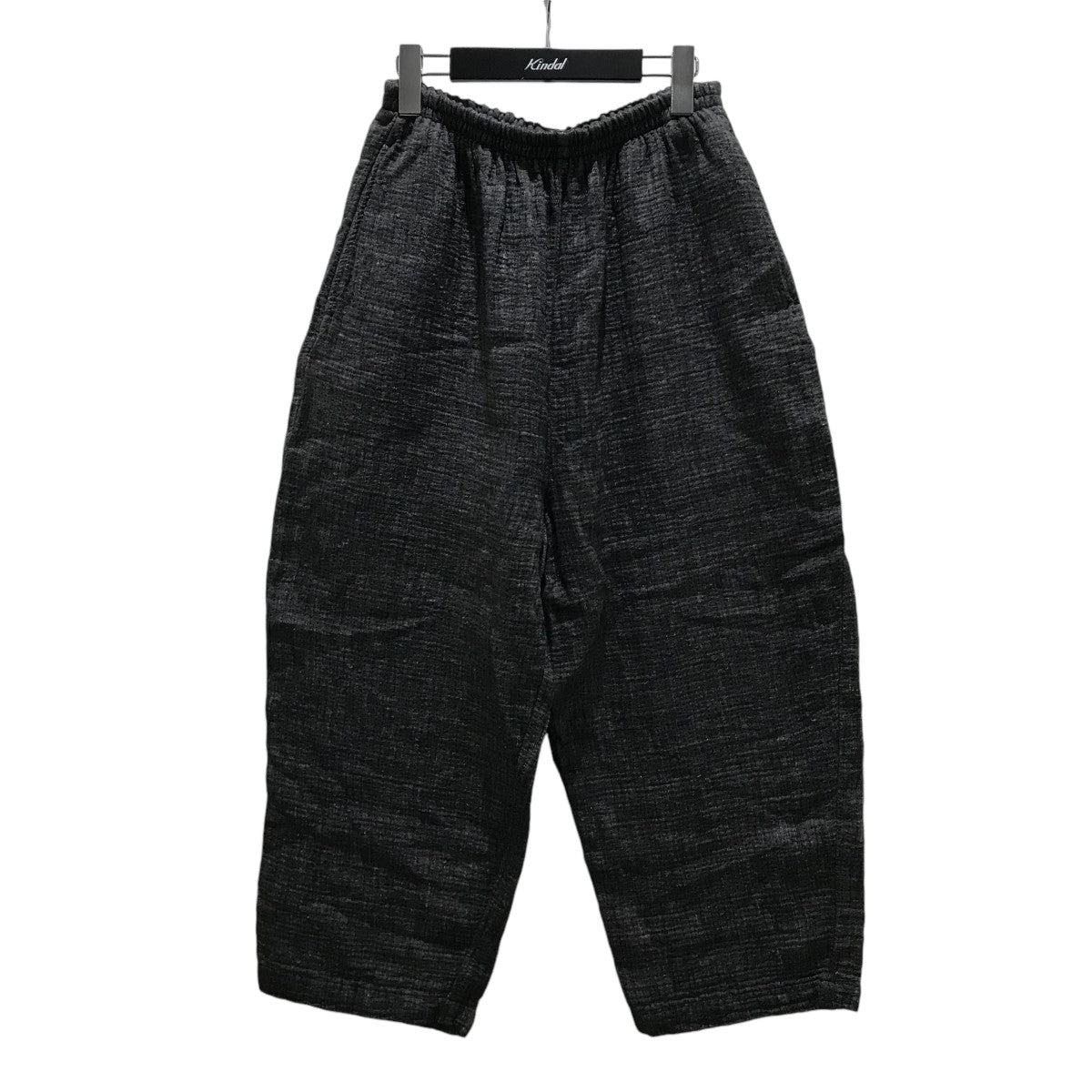 Porter Classic(ポータークラシック) SASHIKO LINEN PREMIUM PEACE PANTS刺し子リネンイージーパンツ  ブラック サイズ M｜【公式】カインドオルオンライン ブランド古着・中古通販【kindal】