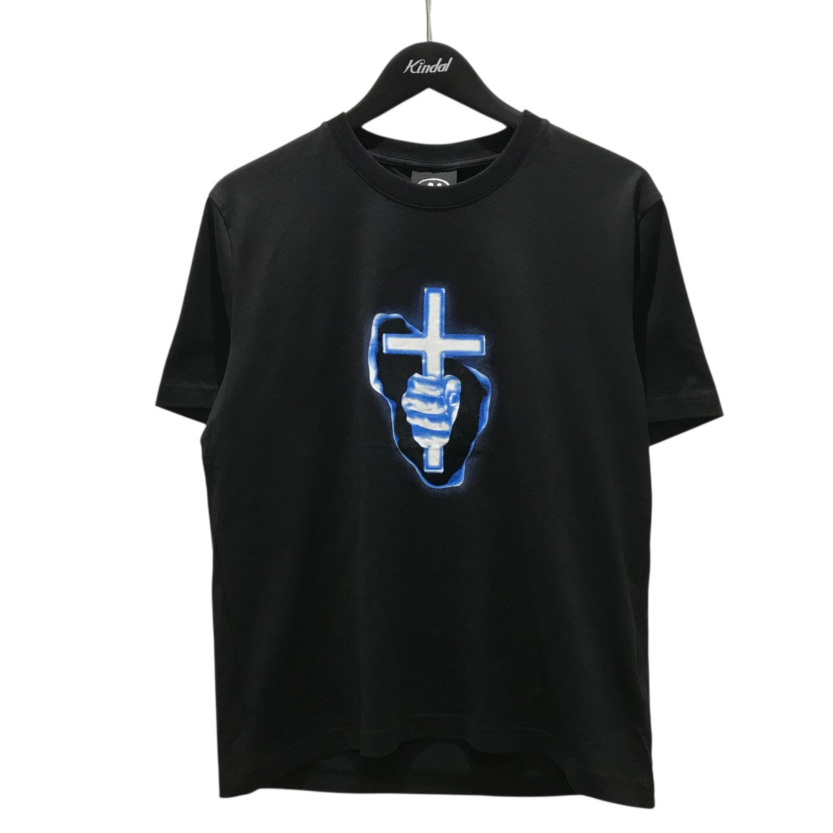 mowalola double logo nettspend 着用 tシャツ（ロゴ刺繍Tシャツ