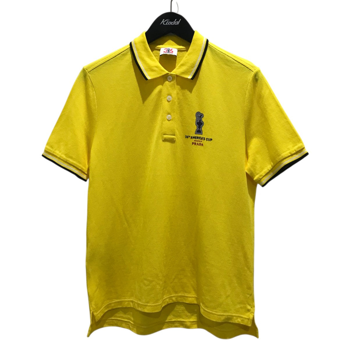 PRADA(プラダ) AMERICAS CUPポロシャツACU1 ACU1 イエロー
