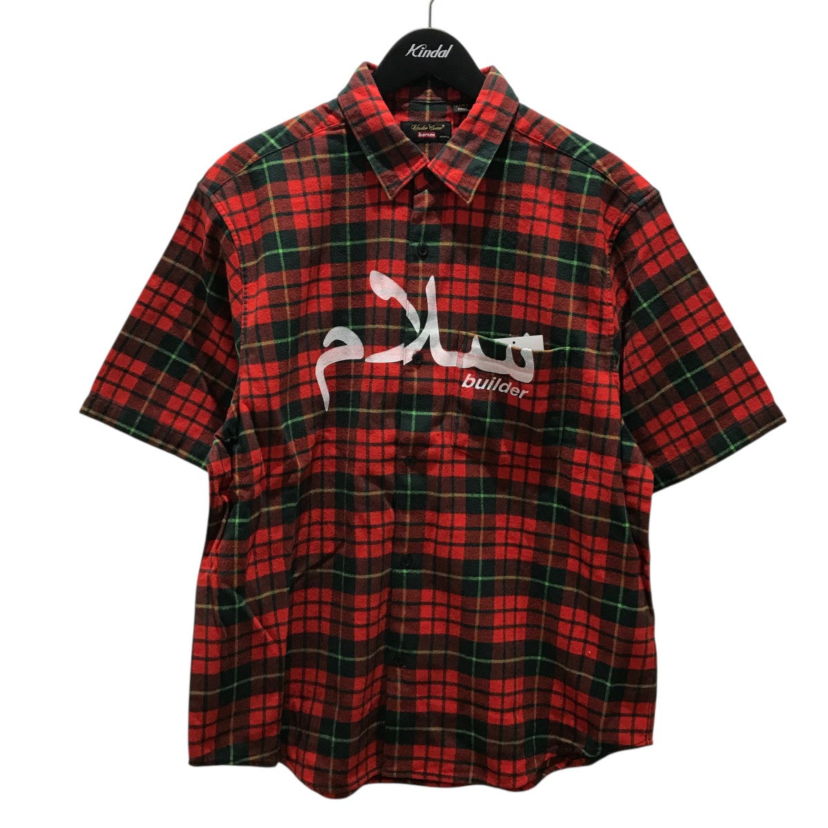 【こんさま用】Supreme 赤黒チェック 長袖シャツ シュプリーム SUPREME 長袖 赤 チェック シャツ 長袖シャツ