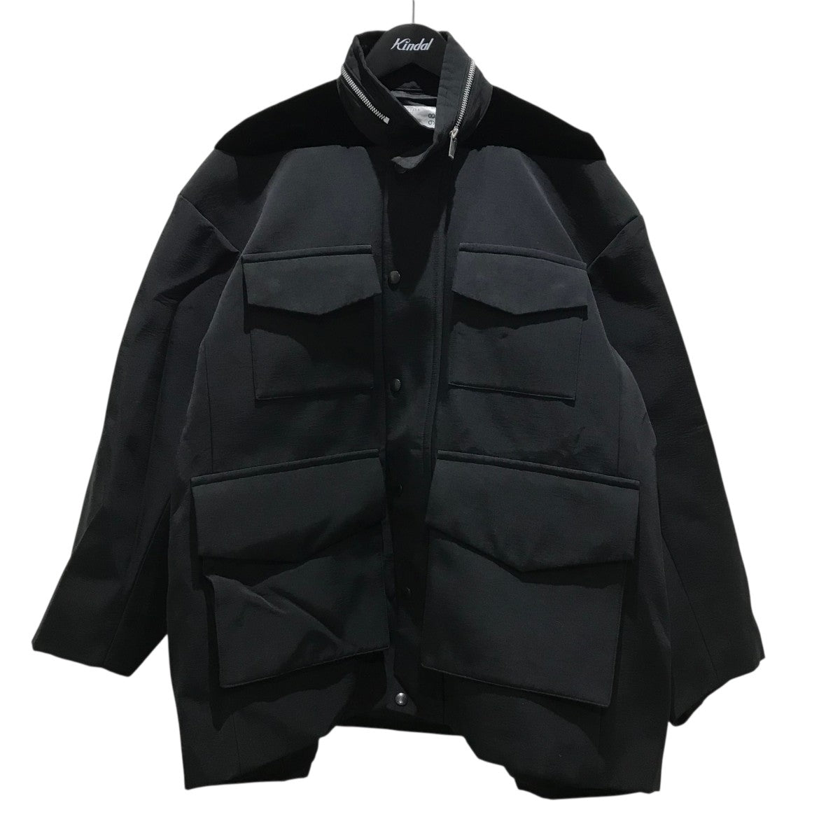 sacai(サカイ) 24AW【Grosgrain Bonding × Velvet Blouson】切替