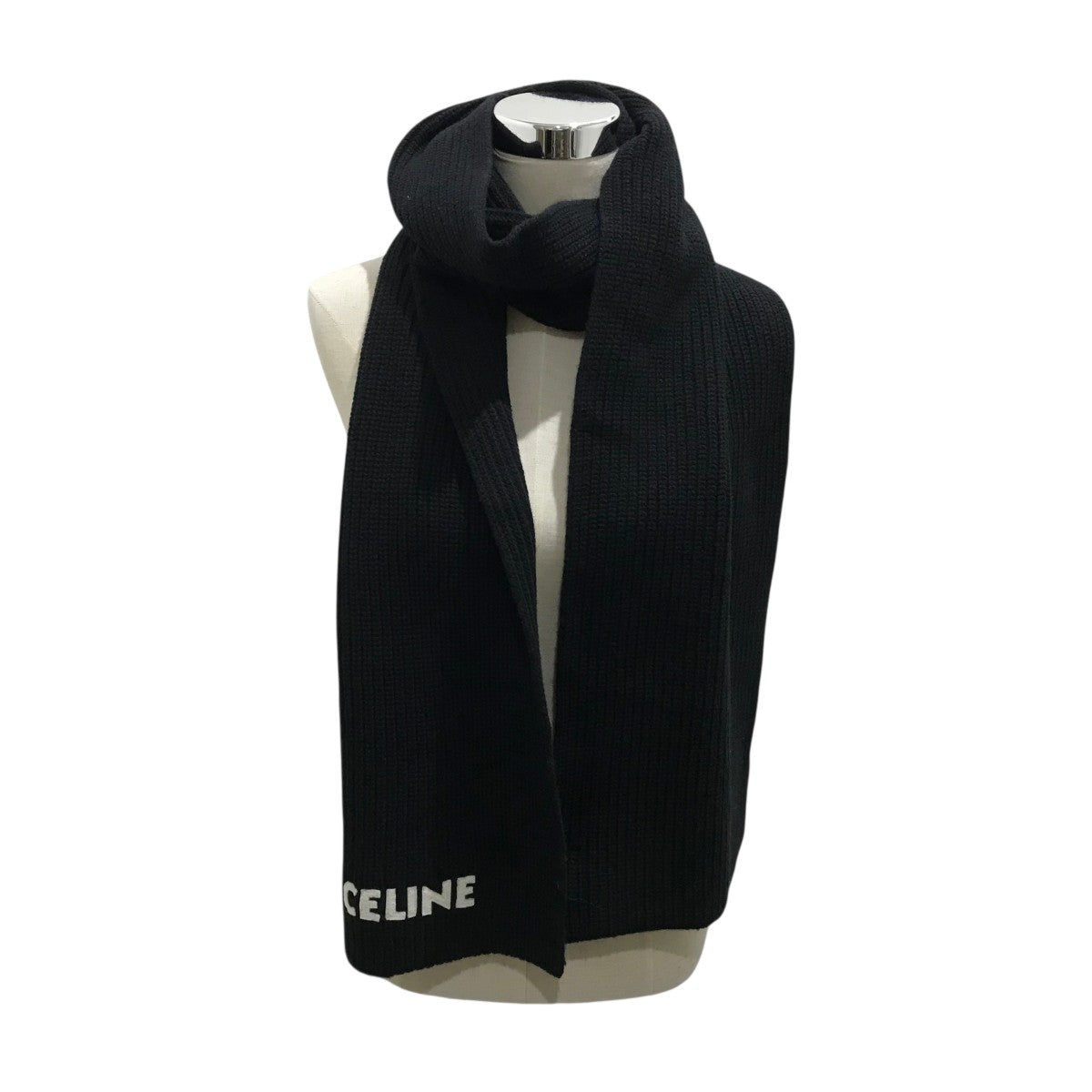 CELINE(セリーヌ) ロゴマフラー2AC35423P 2AC35423P ブラック