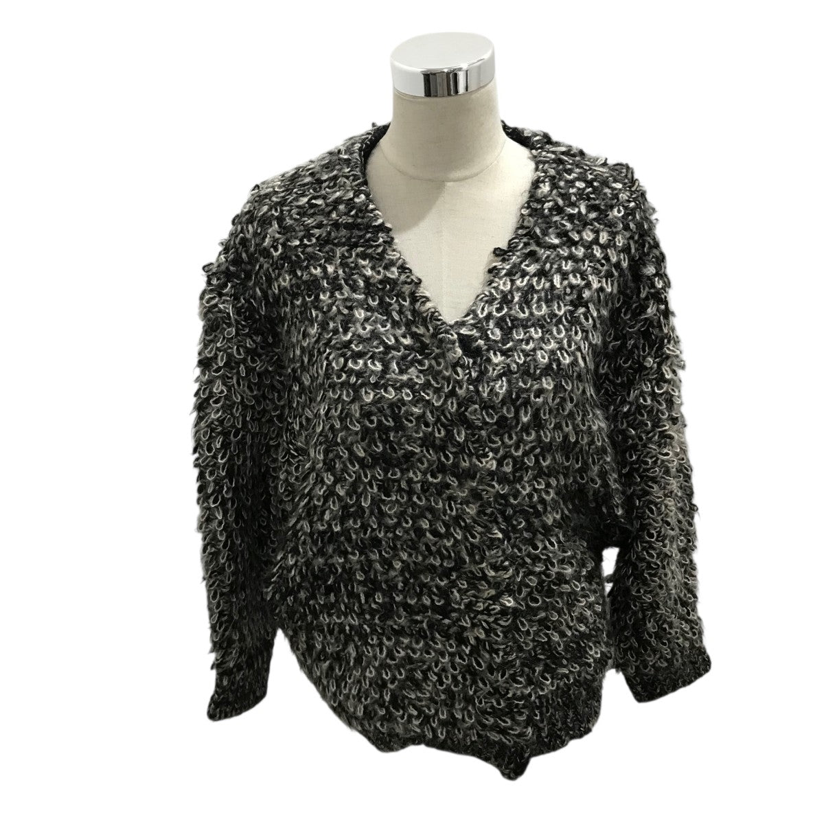 CLANE(クラネ) 【MIX LOOP MOHAIR KNIT CARDIGAN】ミックス
