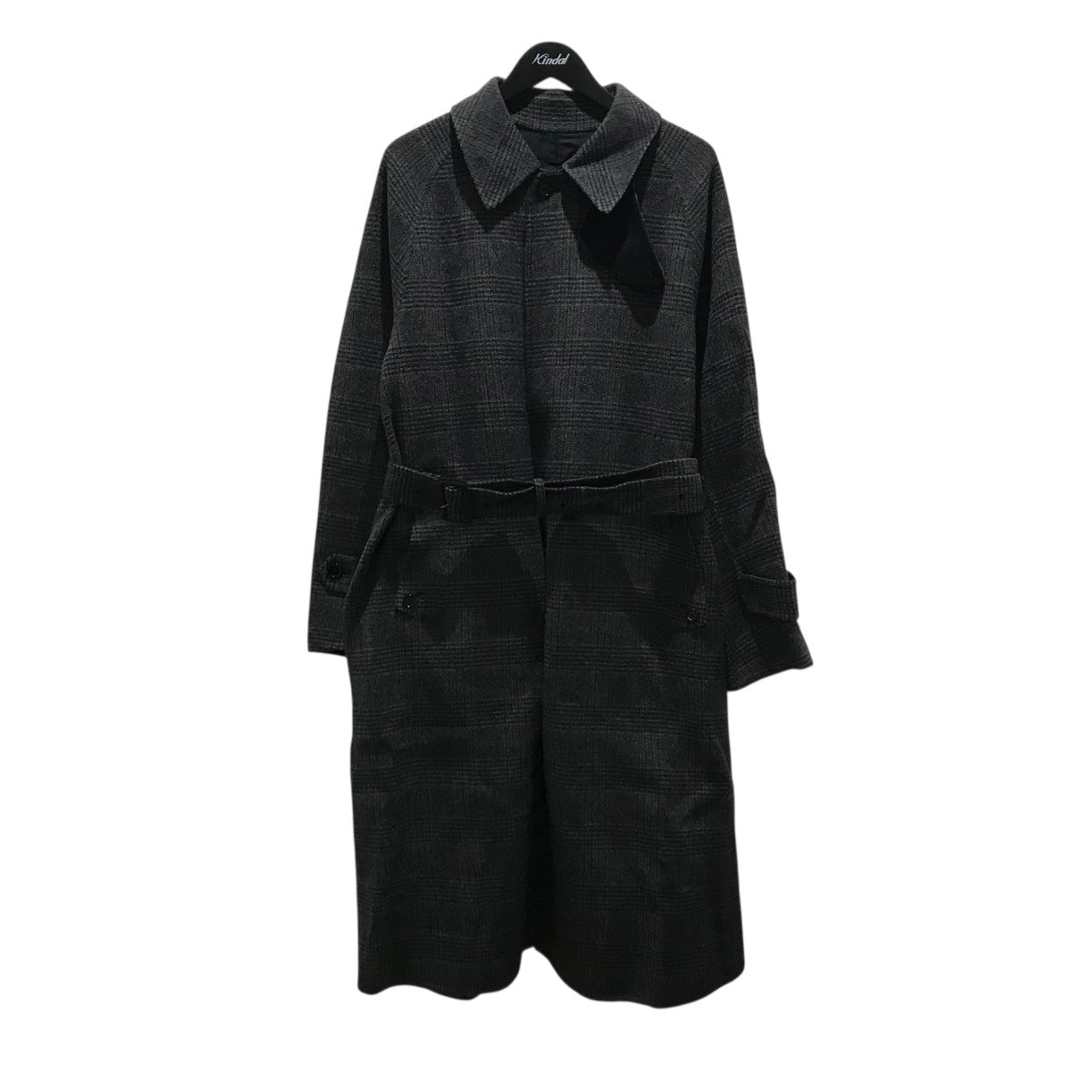 Pilgrim 23AWウールミリタリー ダブルジップコート ダークグレー M 20231130_1701319724468876l.jpg