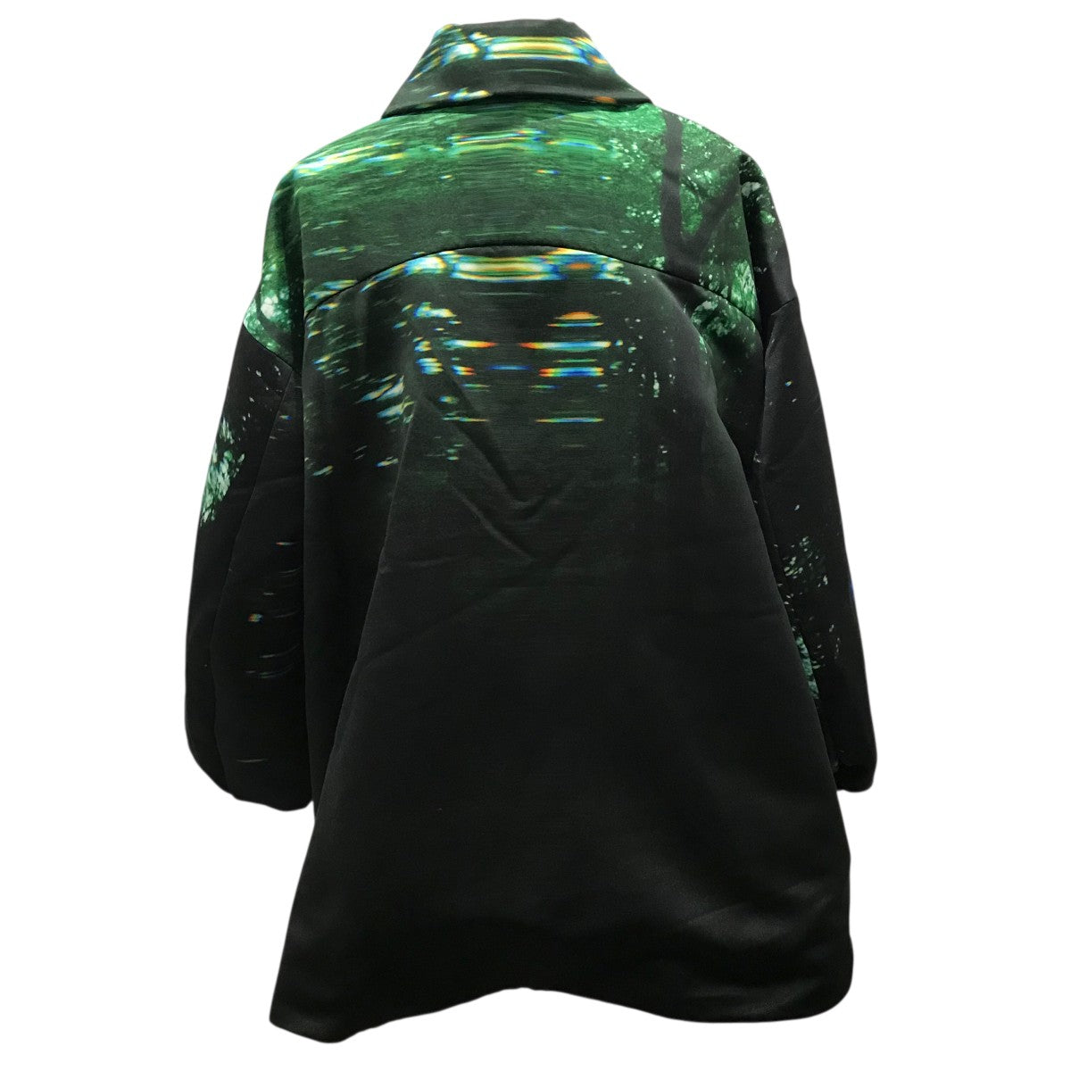 ENFOLD 【IN THE GARDEN COAT】プリントステンカラーコート300HA130-1720 古着・中古-2枚目のアイテム画像