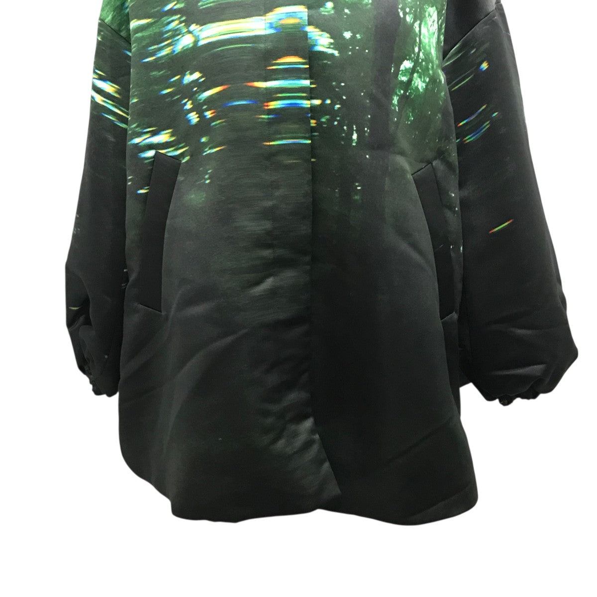ENFOLD 【IN THE GARDEN COAT】プリントステンカラーコート300HA130-1720 古着・中古-4枚目のアイテム画像