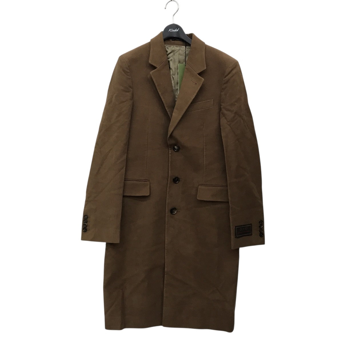 GUCCI ネイビー ミンクファーチェスターコートサイズ44 GUCCI ネイビー ミンクファーチェスターコートサイズ44 GUCCI