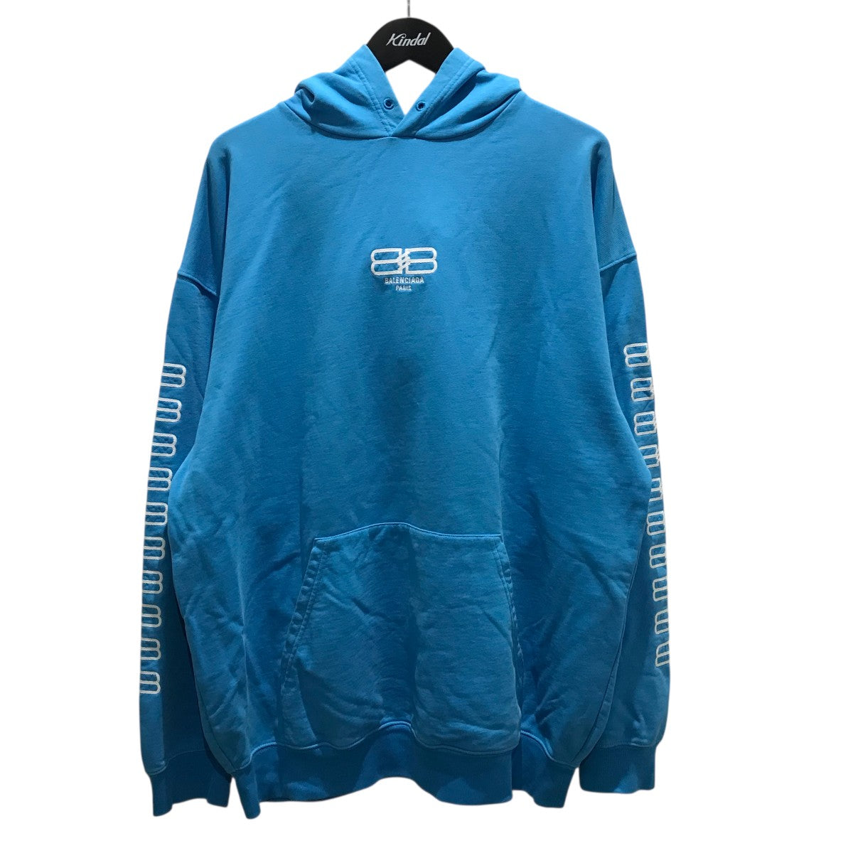 BALENCIAGA(バレンシアガ) ロゴ刺繍プルオーバーパーカー570811 570811