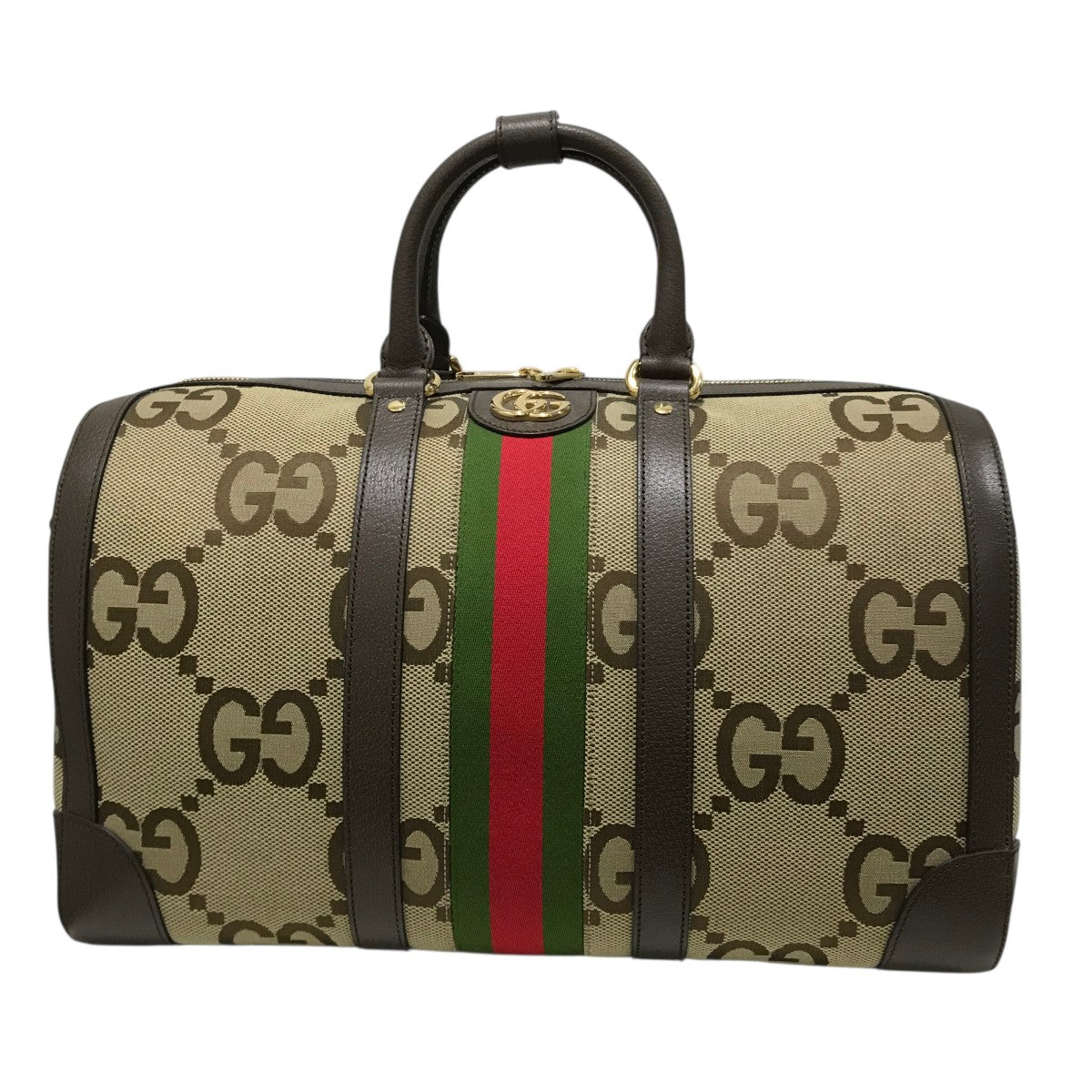 今週末まで値下げ！ GUCCI ボストン型バッグ OLD GUCCI SHERRY LINE GG PATTERNED MINI BOSTON SHOULDER BAG