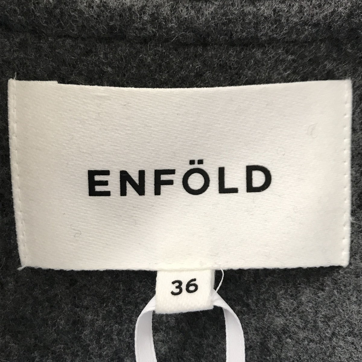 ENFOLD 24AWメルトンスタジャン300HA130-1420 古着・中古-3枚目のアイテム画像