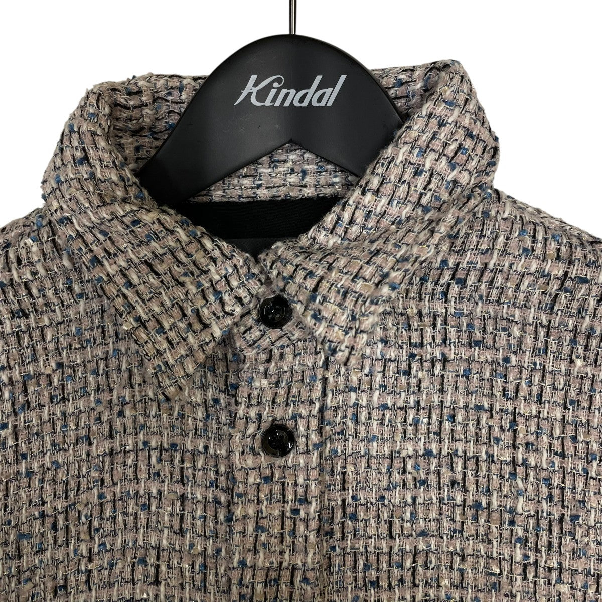 GEN DAI ツイードシャツ【TWEED SHIRT】 古着・中古-3枚目のアイテム画像