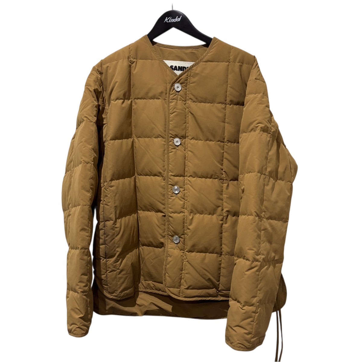 JIL SANDER+ 未使用フード付きダウンジャケット ベージュ34 JIL SANDER - ジル サンダー JIL SANDER ダウンジャケット レディース