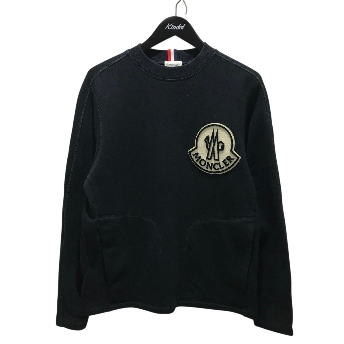 MONCLER(モンクレール) 【MAGLIA GIROCOLLO 】ワッペンスウェット