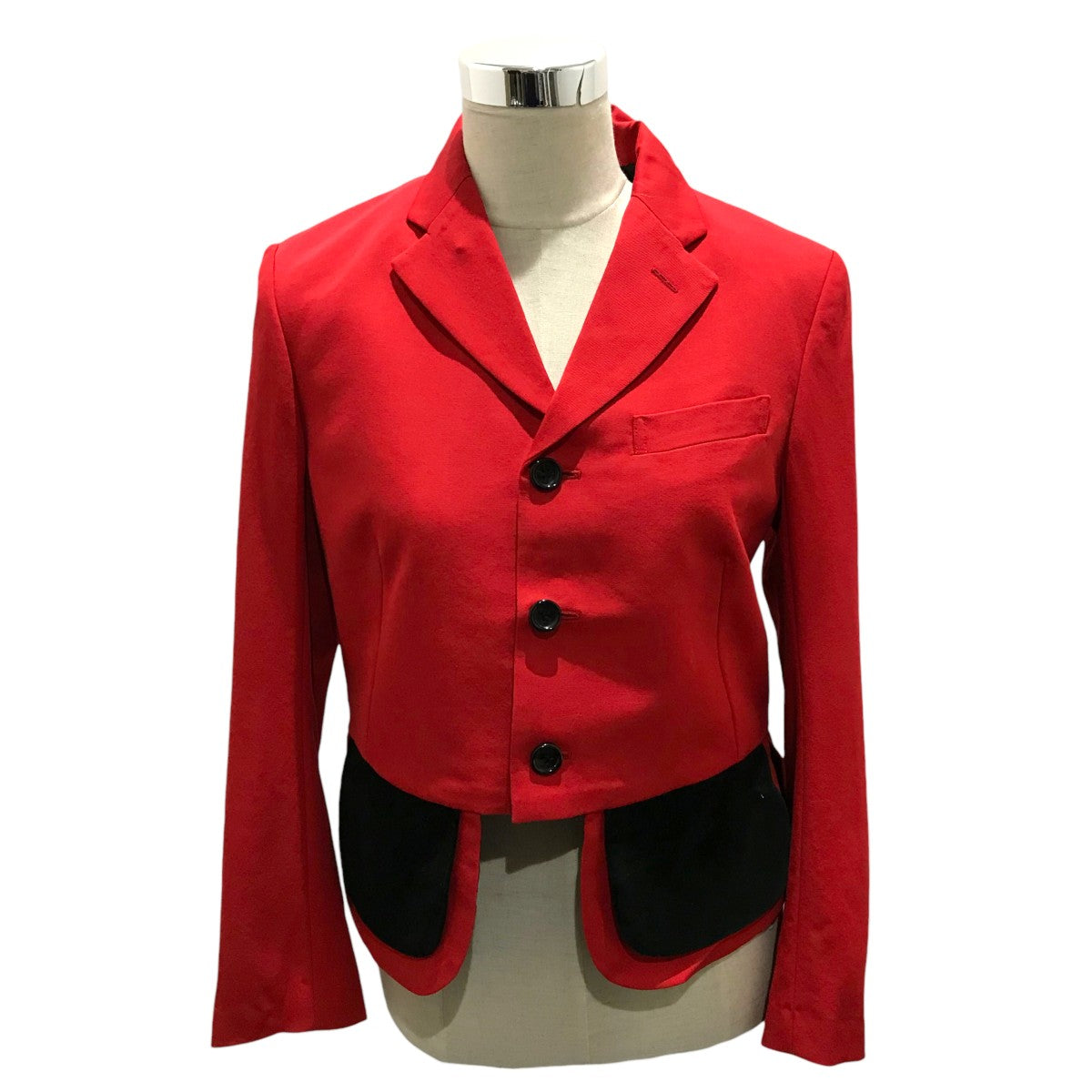 COMME des GARCONS COMME des GARCONS / 24aw/テーラードジャケット/S/ウール/RED/無地/rn-j022 COMME des GARCONS COMME des GARCONS(コムデギャルソン