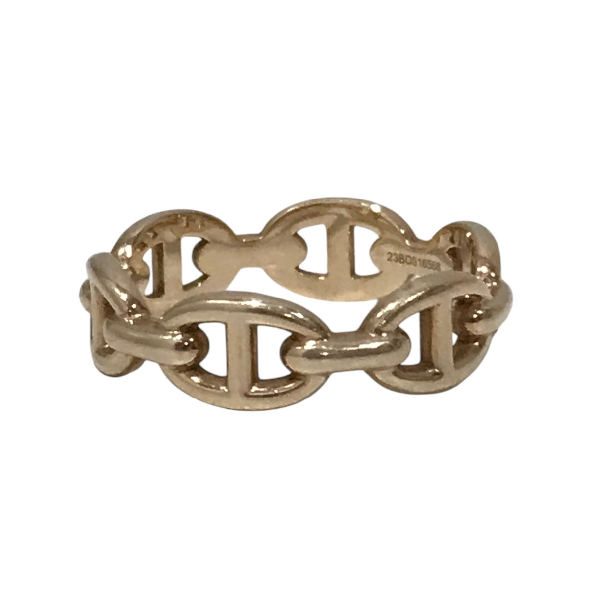 エルメスHERMES Au750 リング サイズ59 HERMES（エルメス） シェーヌダンクル パンク リング 指輪 AU750 K18