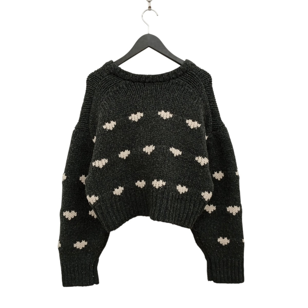 ハート柄ニットNKNIT22AW-009-1