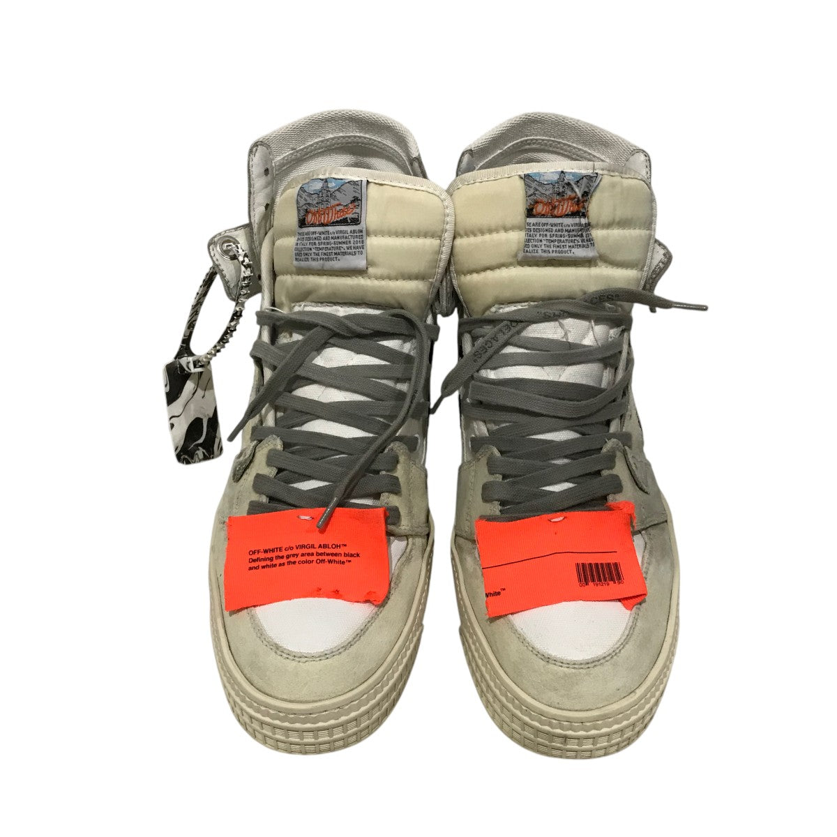 OFFWHITE ハイカットスニーカー 古着・中古-3枚目のアイテム画像