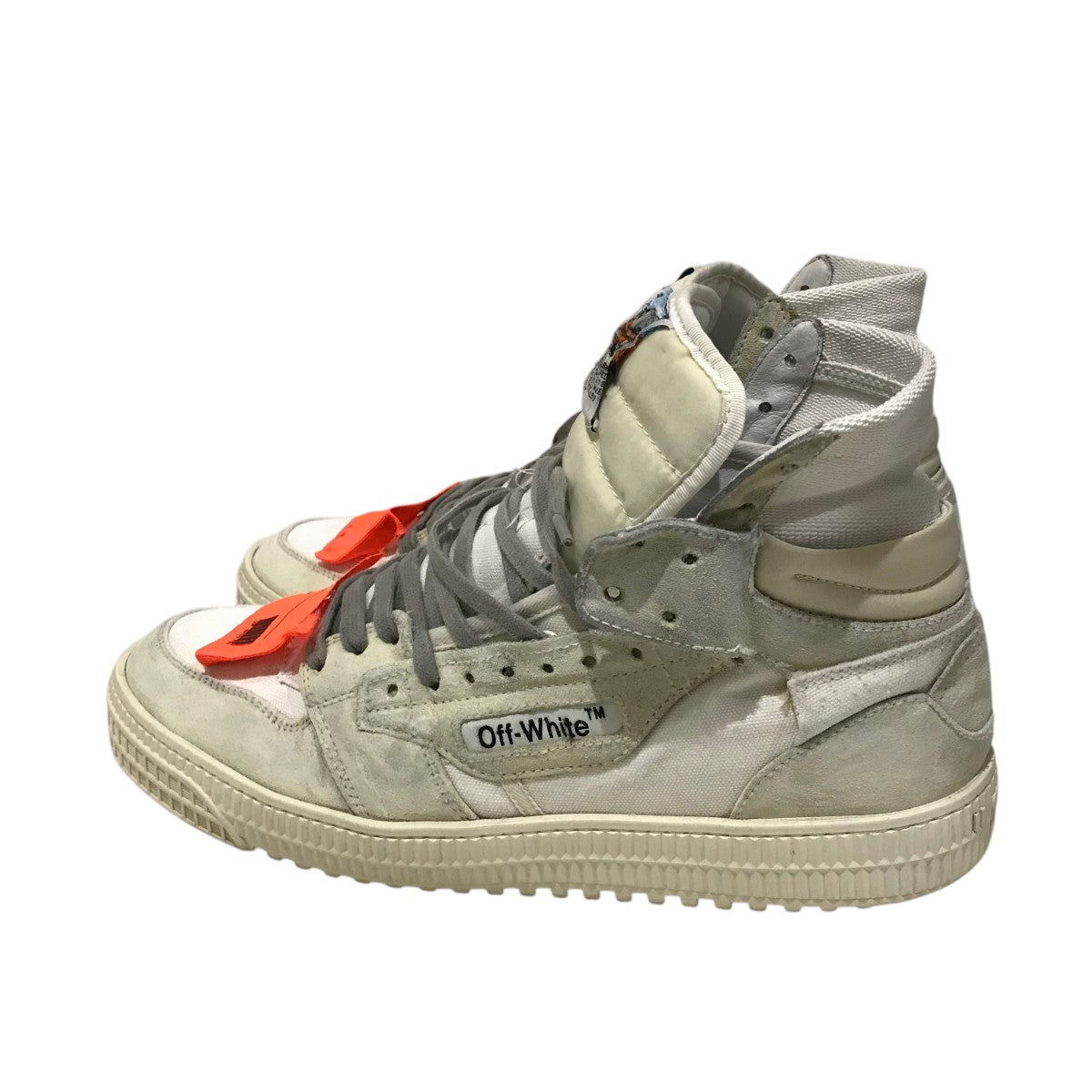 OFFWHITE ハイカットスニーカー 古着・中古-5枚目のアイテム画像