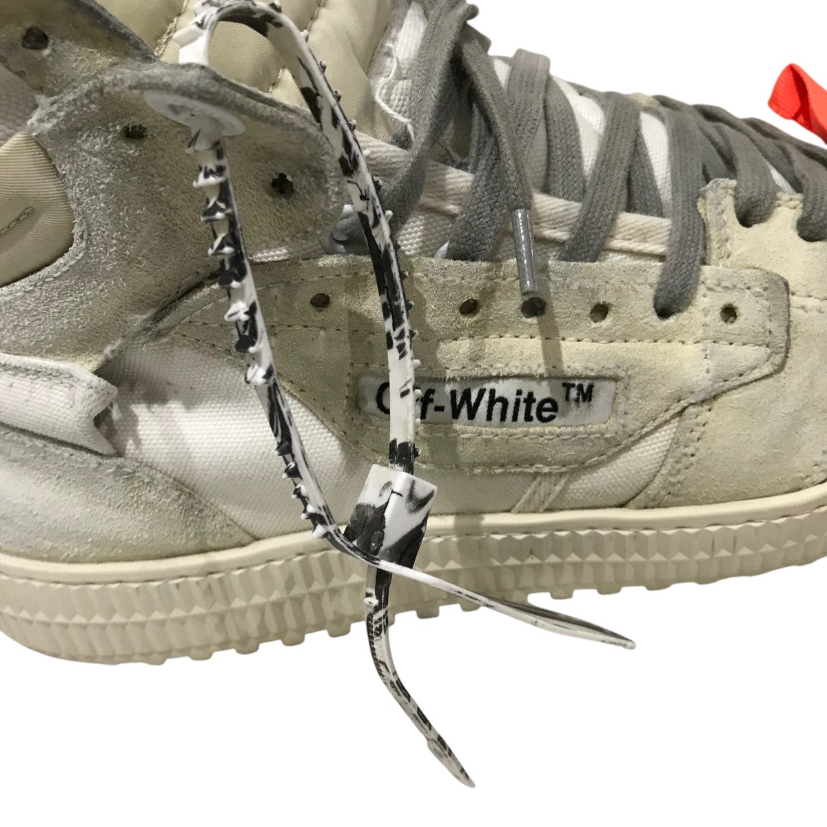 OFFWHITE ハイカットスニーカー 古着・中古-6枚目のアイテム画像