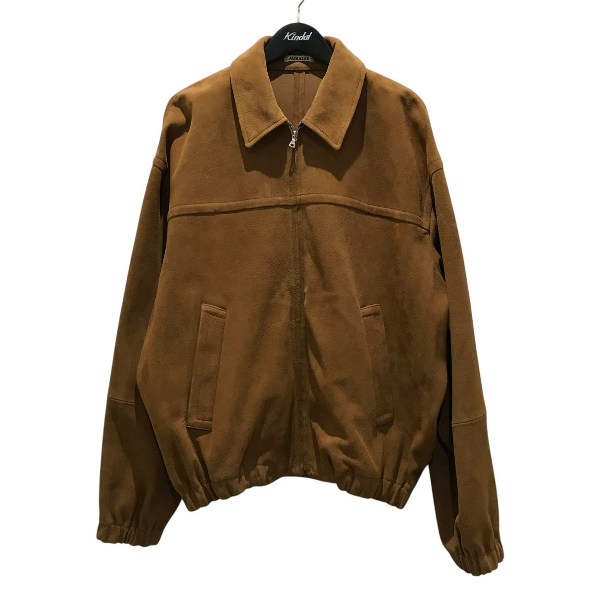 AURALEE(オーラリー) 25SS【 LAMB SUEDE ZIP BLOUSON】ラムスウェード 