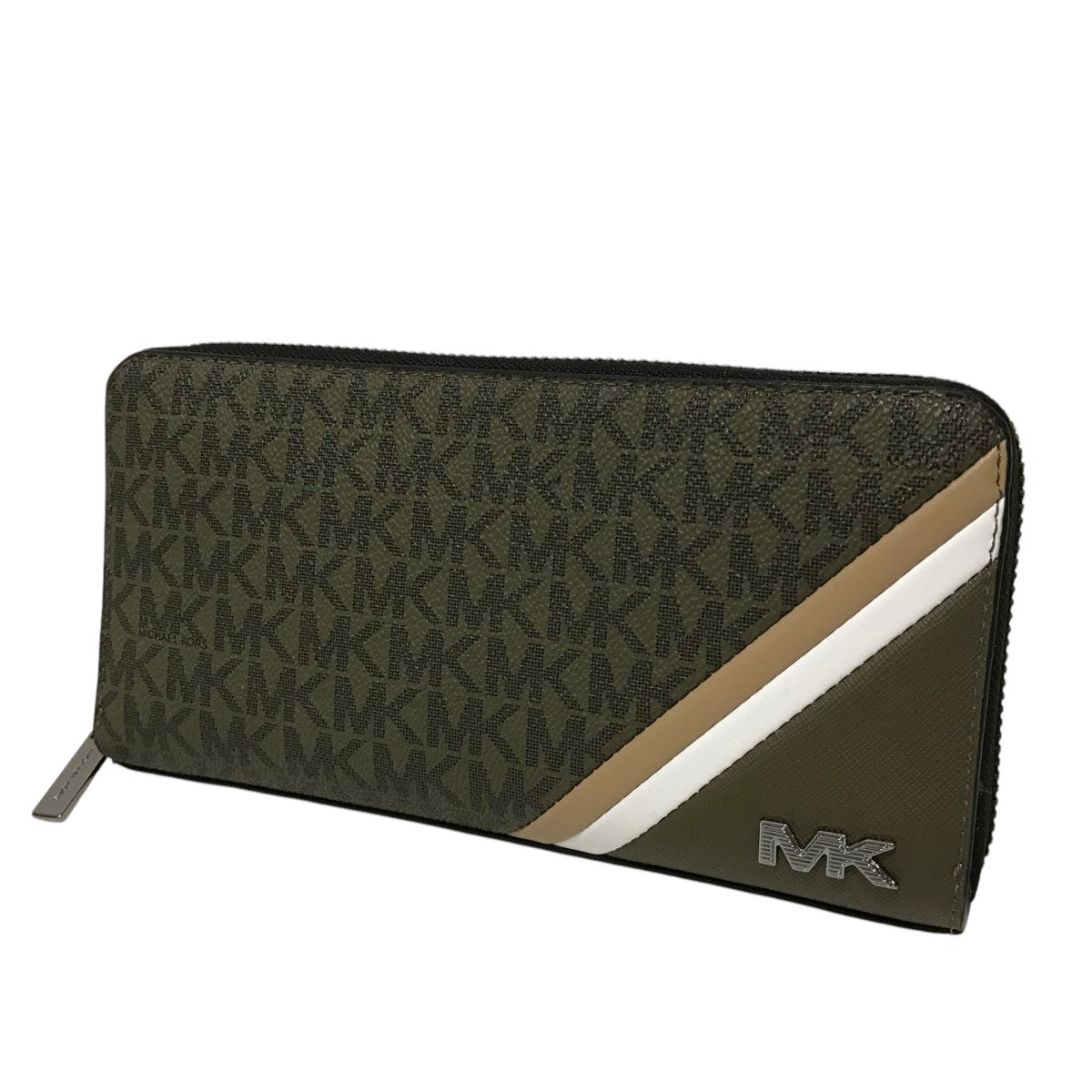 MICHAEL KORS(マイケルコース) ロゴ長財布 オリーブ｜【公式】カインド 