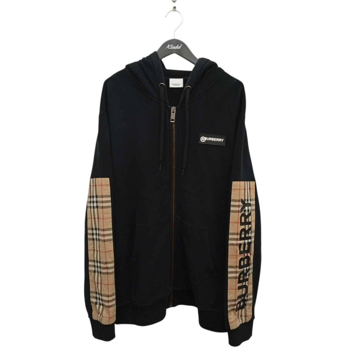 BURBERRY アームロゴジップパーカー8025684 古着・中古-1枚目のアイテム画像