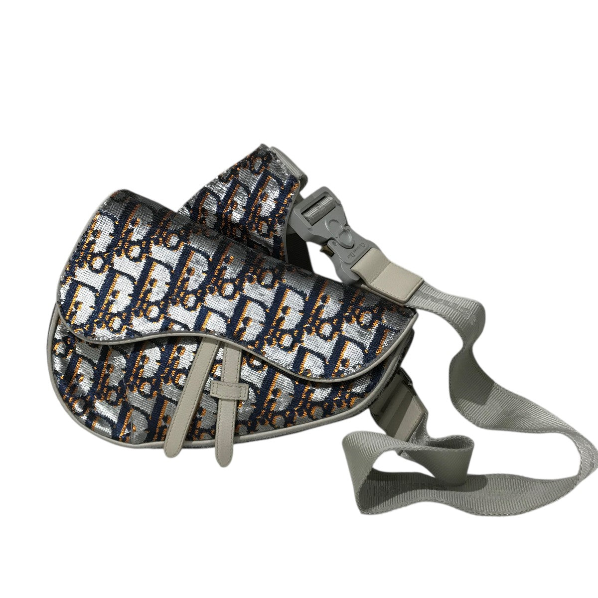 スパンコールサドルバッグ