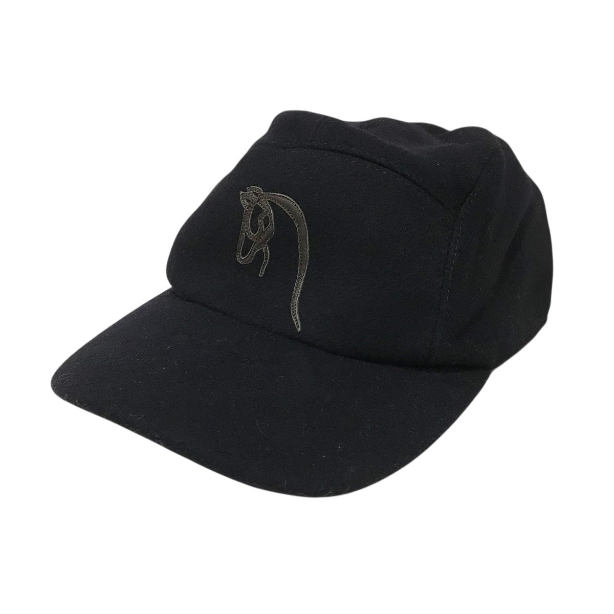 HERMES(エルメス) ホースパッチキャップ ネイビー サイズ 60｜【公式