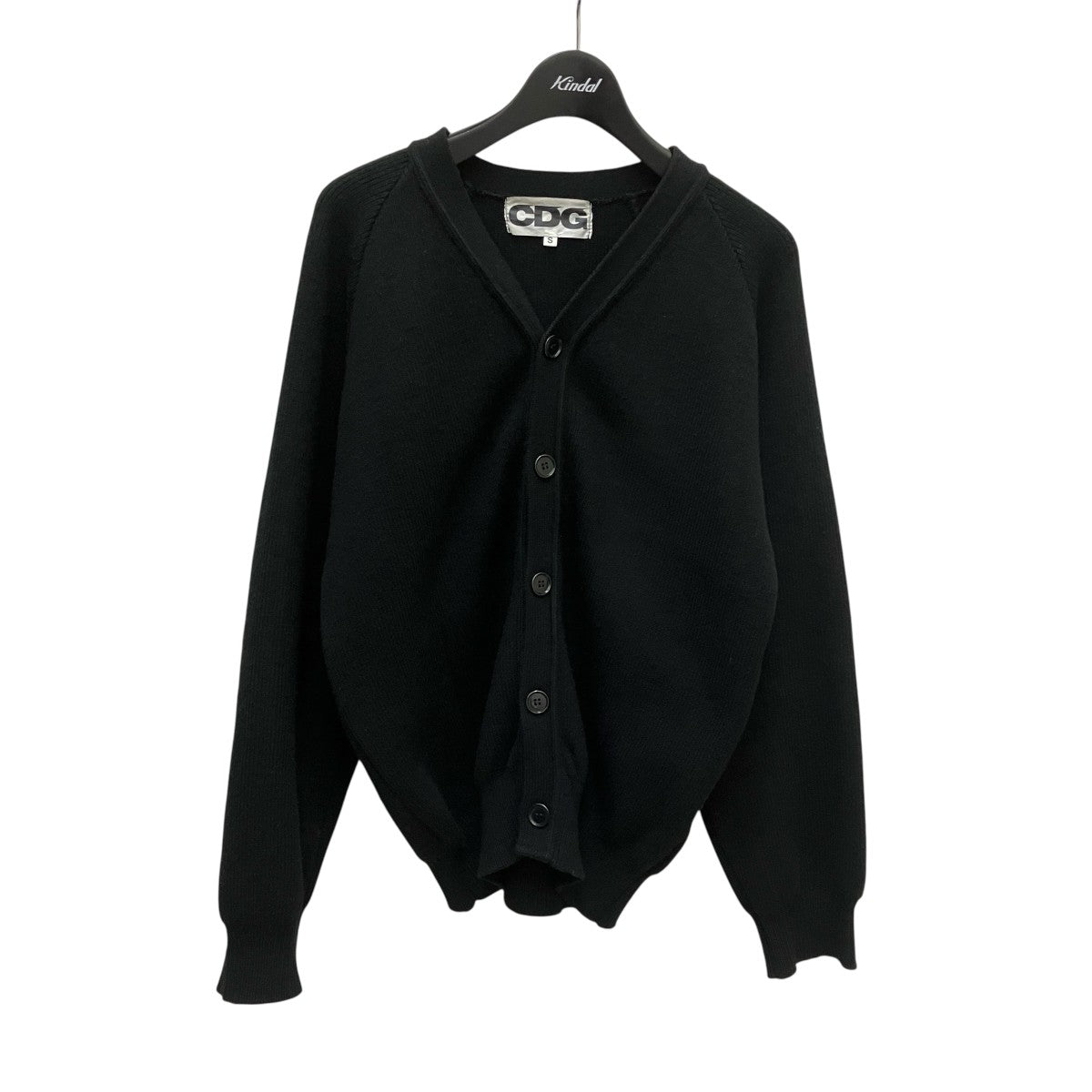 CDG(シーディージー) バックロゴカーディガンSZ-N010 SZ-N010 ブラック