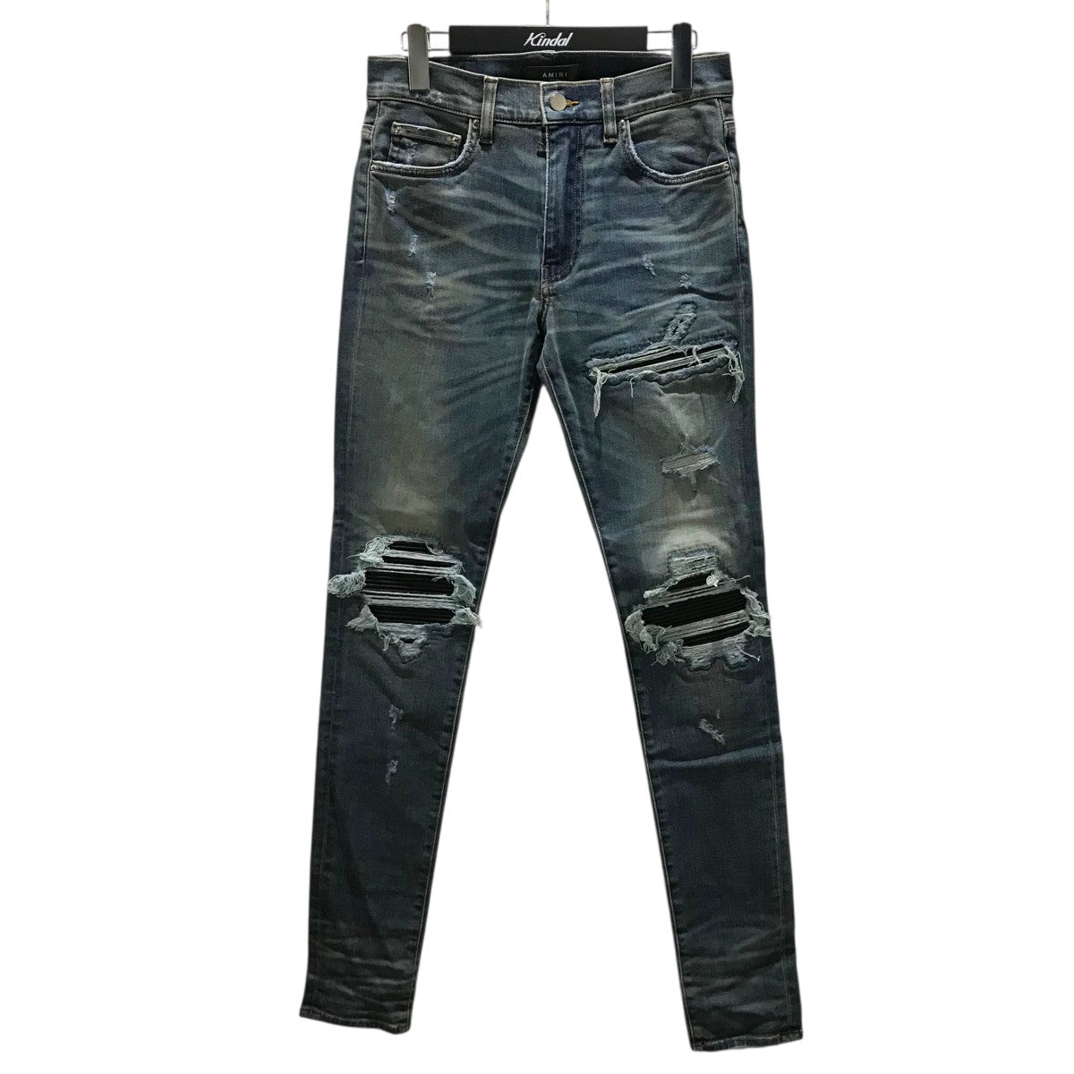 AMIRI デニムジーンズ 30 AMIRI ジーンズ＆デニム | ジーンズ ブラック メンズ | YOOX