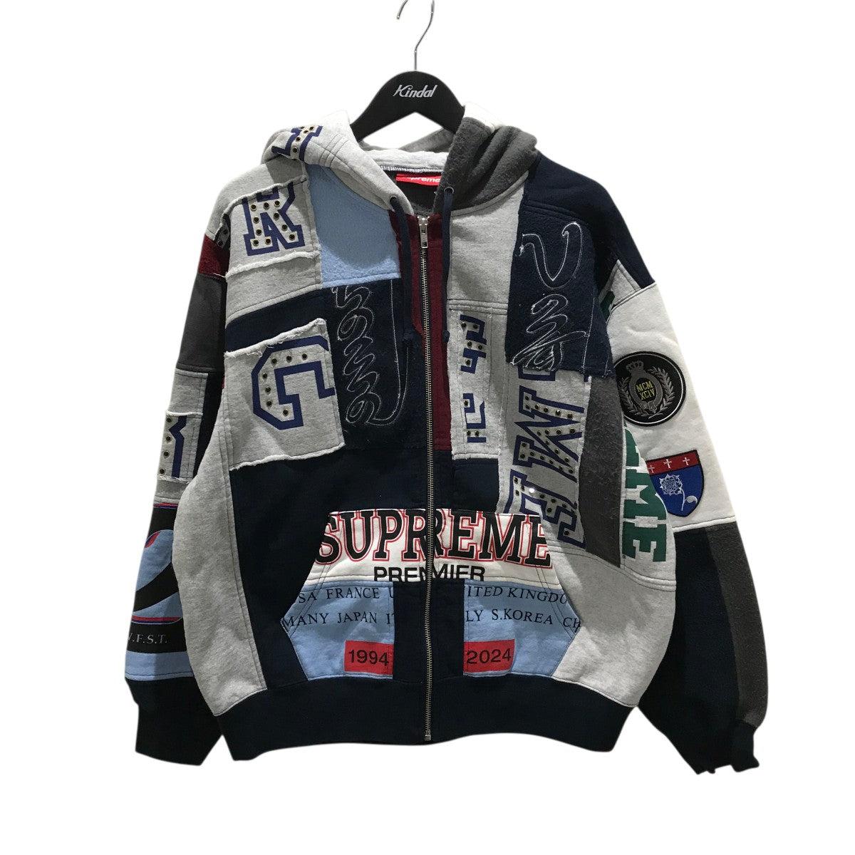 シュプリーム Supreme(シュプリーム) 25SS【 Patchwork Zip Up Hooded】パッチ