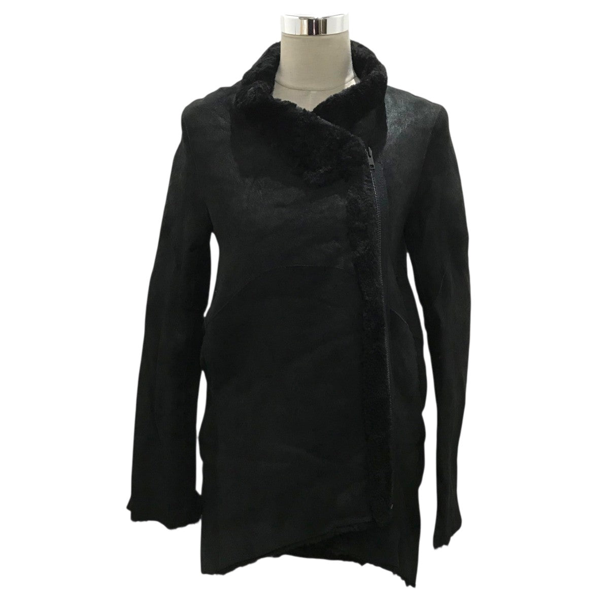 HELMUT LANG(ヘルムートラング) ムートンジャケット ブラック サイズ