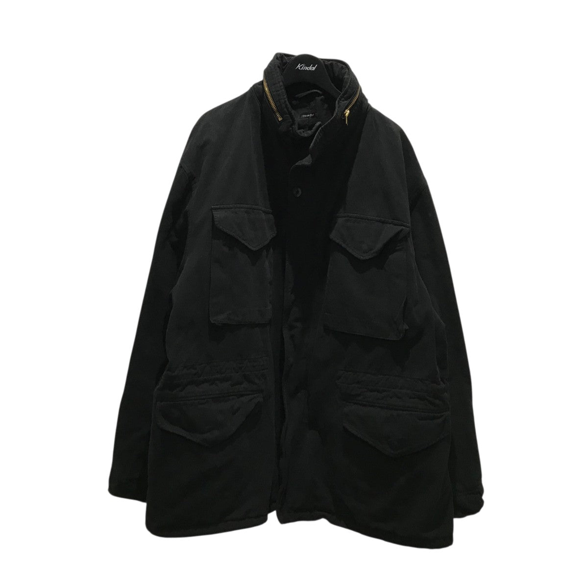 最終価格 COMOLI 製品染 M65 ジャケット A03-01031 M-65 COMOLI(コモリ) M65ジャケットA03-01031 A03-01031 ブラック