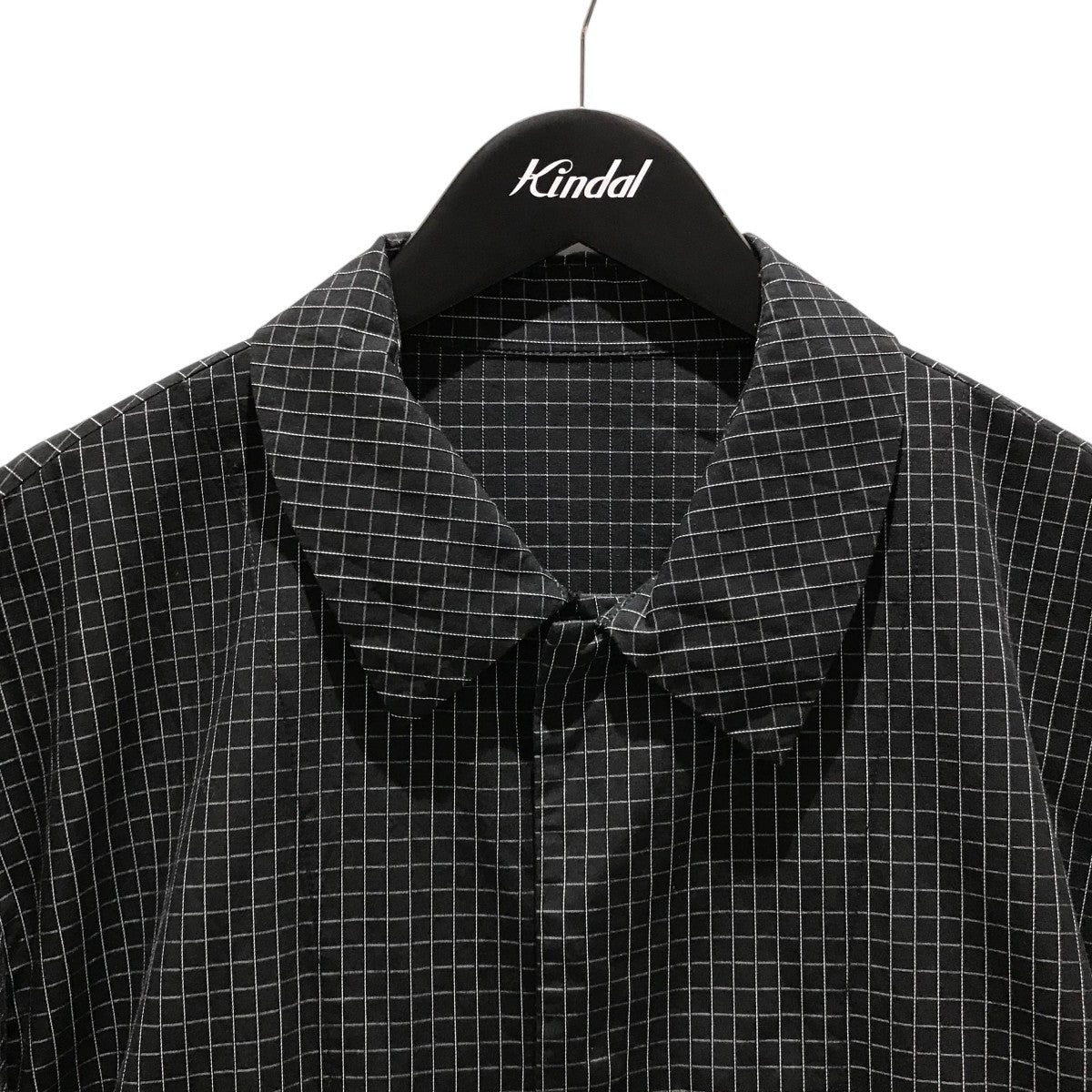 COMMON DIVISOR 【RIDING SHIRT】チェック半袖シャツ24P05LS09BK 古着・中古-3枚目のアイテム画像