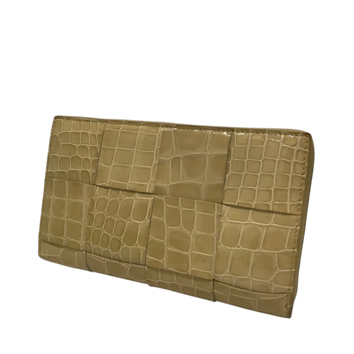 ボッテガヴェネタ クロコダイル 長財布 BOTTEGA VENETA(ボッテガヴェネタ) クロコダイル長財布