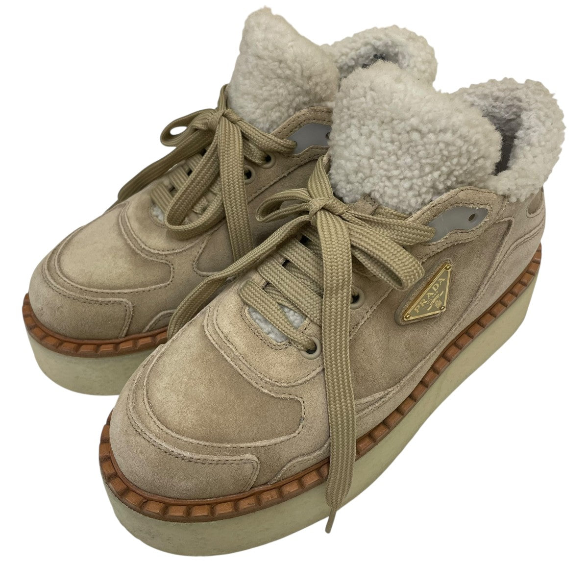 PRADA スエード スニーカー 37 PRADA スエード スニーカー 37