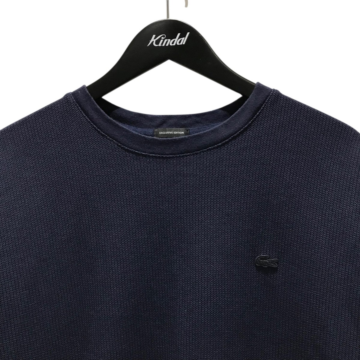 LACOSTE BEAUTY&YOUTH 別注1トーン ショートスリーブ TシャツTH121MJ 古着・中古-3枚目のアイテム画像