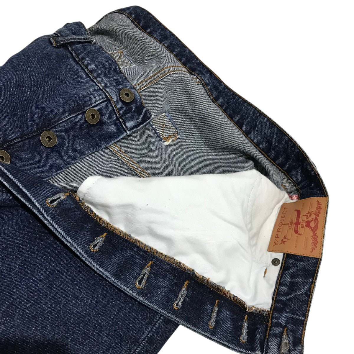 Y/project デザインデニムパンツ 古着・中古-6枚目のアイテム画像