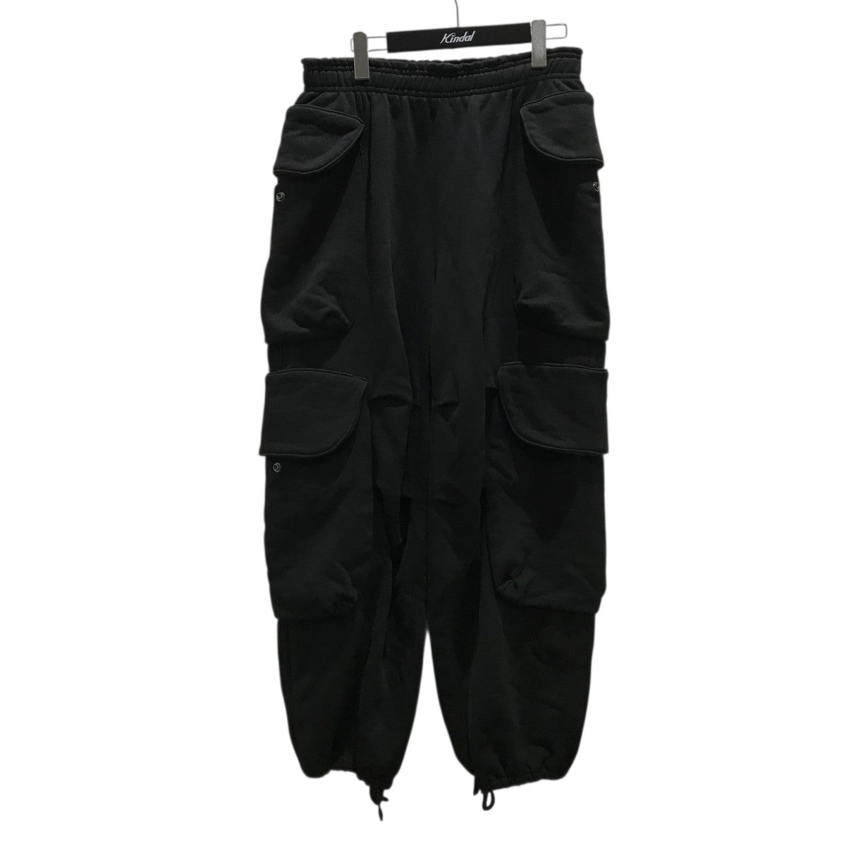 ennoy フリースパンツ　黒色 NVRFRGT(ネバーフォーゲット) SYUDIOUS別注デニムパンツ