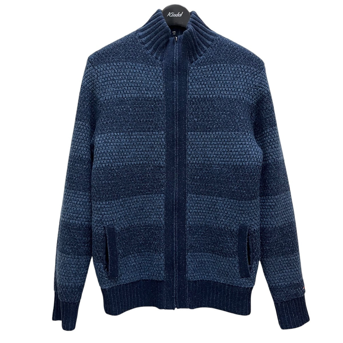 TOMMY HILFIGER(トミーヒルフィガー) ジップアップボーダーニット