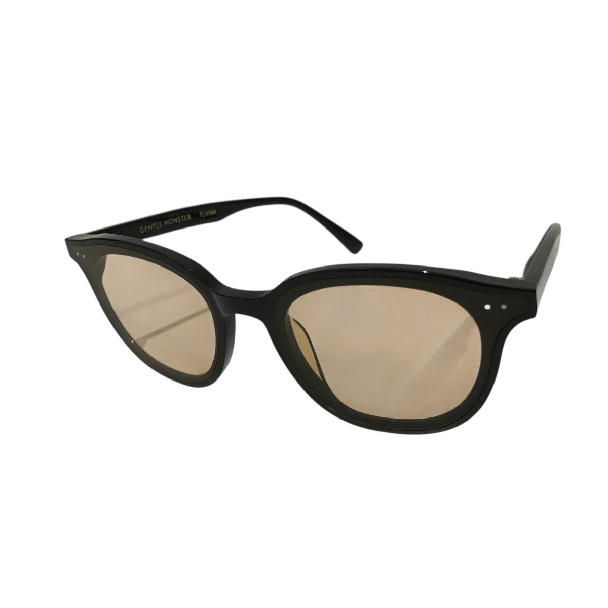 GENTLE MONSTER FLATBA ブラック サングラス Gentle Monster Breezebe サングラス | ブラック | FARFETCH JP