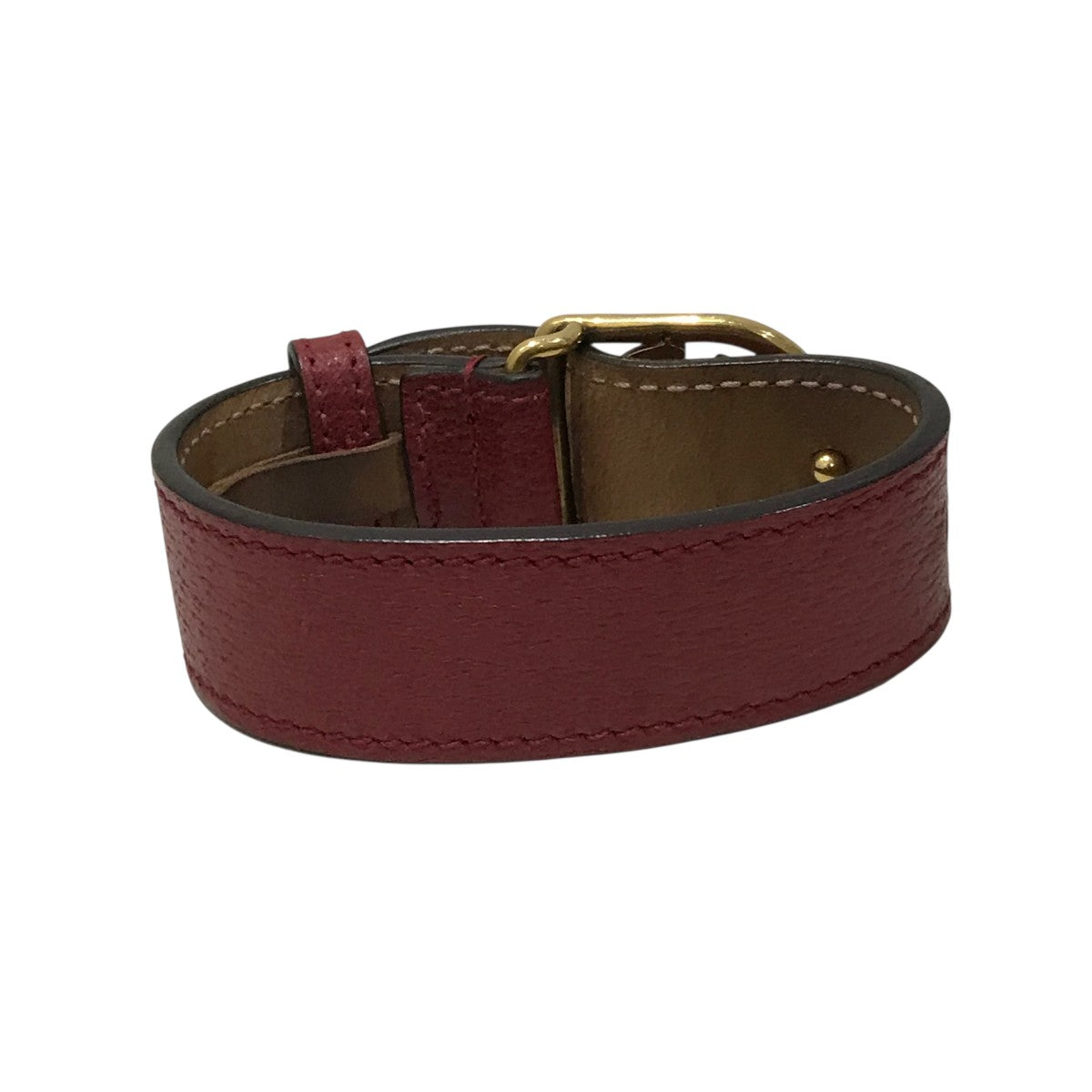 GUCCI GGマーモントレザーブレスレット 古着・中古-2枚目のアイテム画像