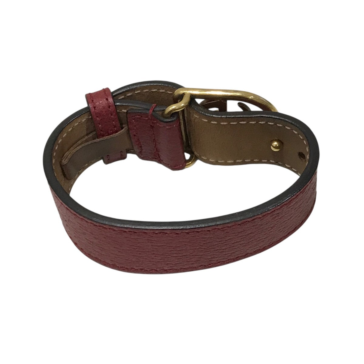 GUCCI GGマーモントレザーブレスレット 古着・中古-5枚目のアイテム画像