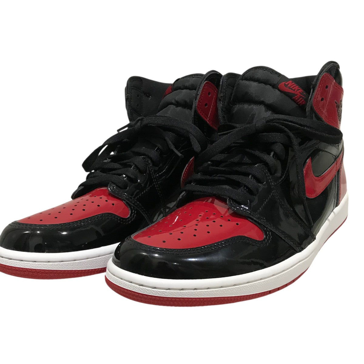 NIKE(ナイキ) 【 JORDAN 1 RETRO HIGH OG BRED PATENT】555088