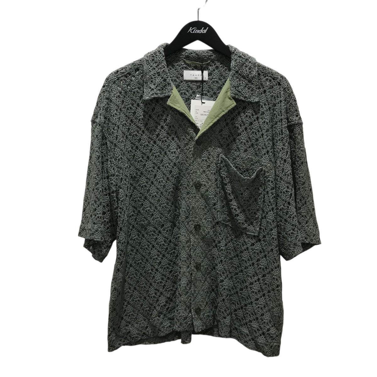 TAUPE(トープ) 25SS【KARAMI RACE OPEN COLLAR SHIRTS】レース