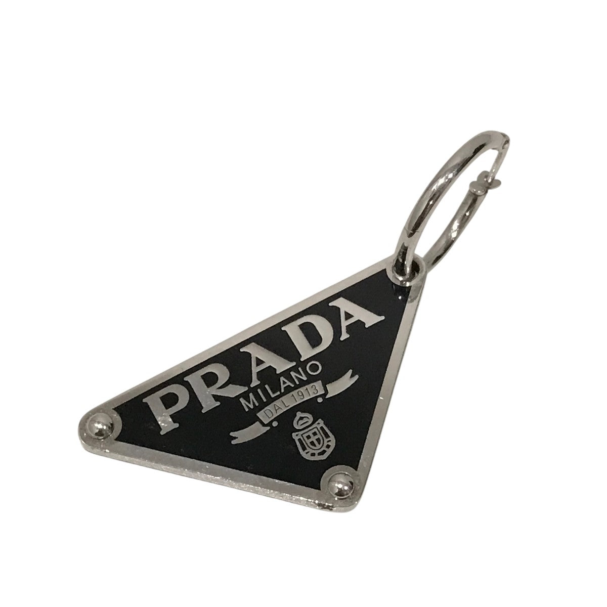 早い者勝ち！PRADA ロゴ入り三角形ピアス プラダ PRADA PRADA ピアス 1JO720 2DSP トライアングルロゴ